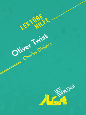 cover image of Oliver Twist von Charles Dickens (Lektürehilfe)